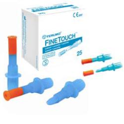 LANCETTE PUNGIDITO FINETOUCH 23 GAUGE 25 PEZZI - farmagiri