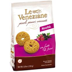 LE VENEZIANE BISCOTTI FRUTTI DI BOSCO 250 G - farmagiri