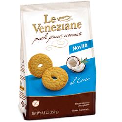 LE VENEZIANE BISCOTTI COCCO 250 G - farmagiri
