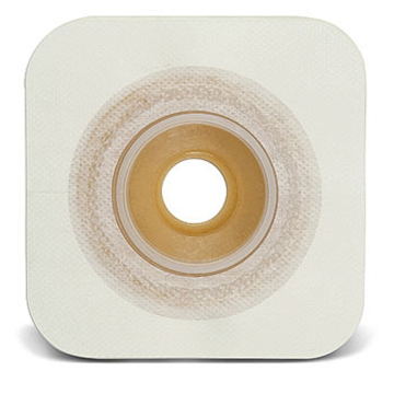 PLACCA CONVESSA NATURA+ PRETAGLIATA 22 MM FLANGIA 45 MM DURAHESIVE E CEROTTO MICROPOROSO 5 PEZZI - farmagiri