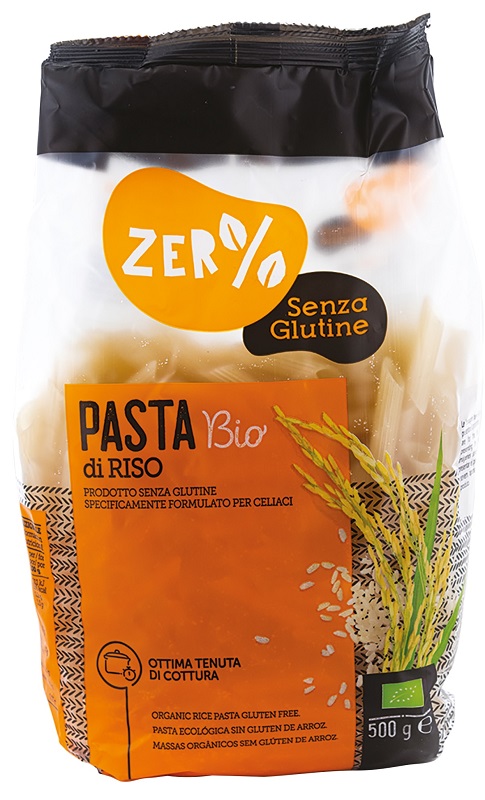 ZERO% GLUTINE PASTA RISO PENNE SENZA GLUTINE BIO 500 G - farmagiri