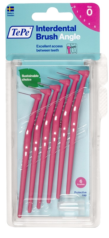 TEPE ANGLE SCOVOLINO ROSA 0,4MM 6 PEZZI - farmagiri