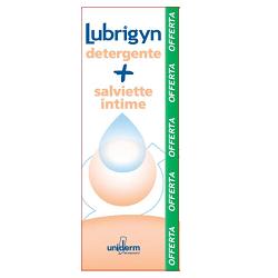 LUBRIGYN COFANETTO DETERGENTE 200 ML + 15 SALVIETTINE - farmagiri