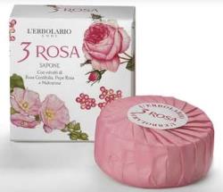 3 ROSA SAPONE PROFUMATO 100 G - farmagiri