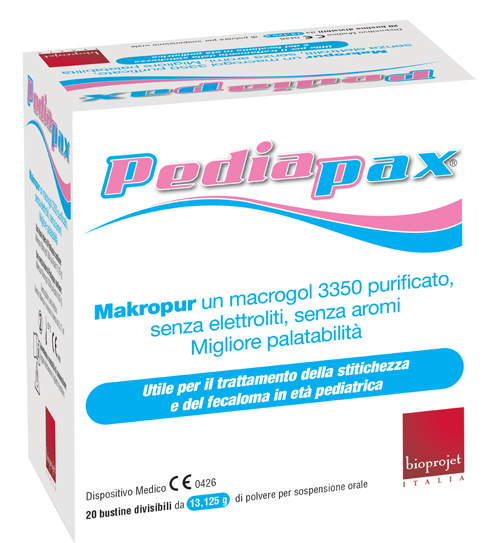 PEDIAPAX POLVERE 20 BUSTINE 13,125 G - farmagiri