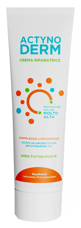 ACTYNODERM CREMA RIPARATRICE AREE FOTOESPOSTE PROTEZIONE SOLARE MOLTO ALTA 30 ML - farmagiri