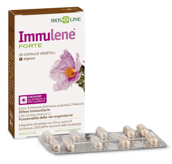 BIOSLINE IMMULENE FORTE 20 CAPSULE - farmagiri