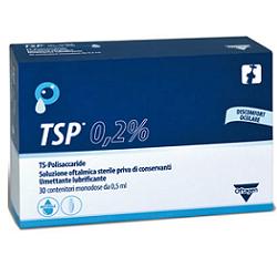 TSP 0,2% SOLUZIONE OFTALMICA UMETTANTE LUBRIFICANTE 30 FLACONCINI MONODOSE 0,5 ML - farmagiri