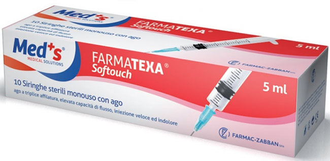 SIRINGA MEDS 5 ML 14 GAUGE 10 PEZZI - farmagiri