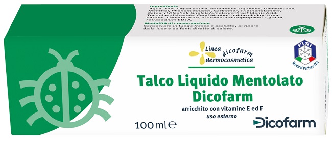 DICOFARM TALCO LIQUIDO MENTOLATO 100 ML - farmagiri