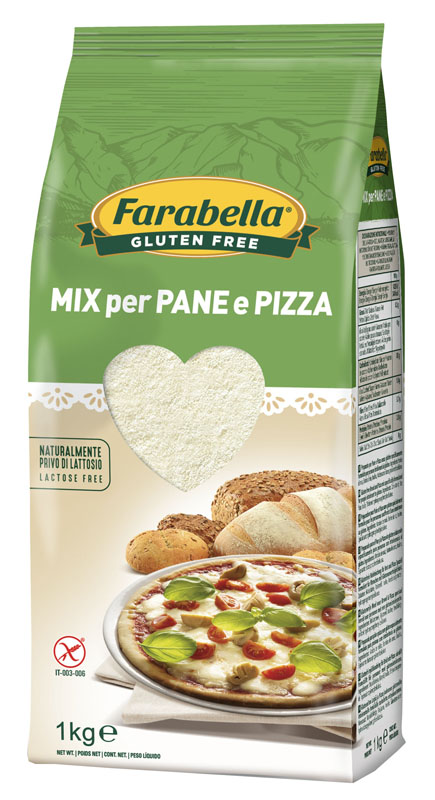 FARABELLA FARINA PREPARATO PANE/PIZZA 1 KG - farmagiri