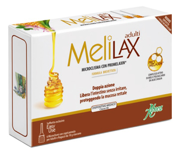 MELILAX ADULTI MICROCLISMI 6 PEZZI 10 G - farmagiri