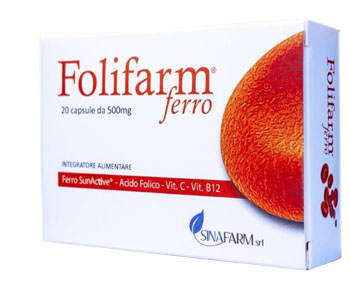 FOLIFARM FERRO 20 CAPSULE - farmagiri