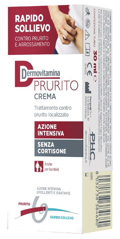 DERMOVITAMINA PRURITO CREMA AZIONE INTENSIVA SENZA CORTISONE 30 ML - farmagiri