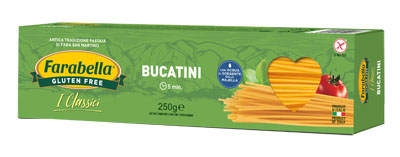 FARABELLA BUCATINI PASTA SENZA GLUTINE 250 G - farmagiri