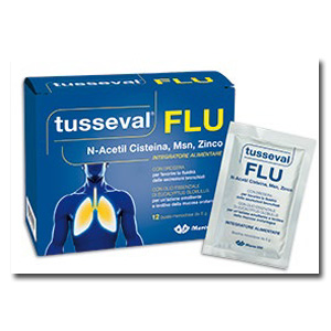 TUSSEVAL FLU 12 BUSTINE SOLUBILI - farmagiri