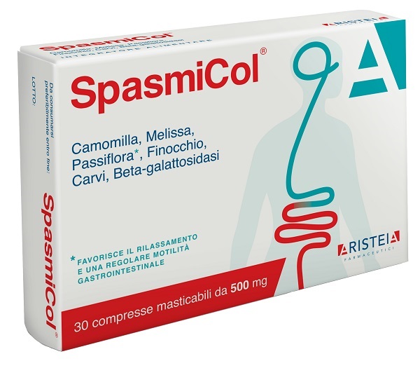 SPASMICOL 30 COMPRESSE MASTICABILI 500 MG - farmagiri