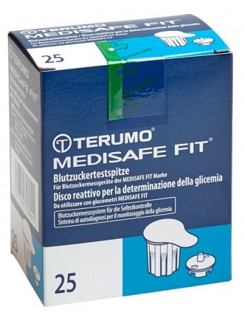 DISCO PER LA DETERMINAZIONE DELLA GLICEMIA MEDISAFE FIT 25 PEZZI - farmagiri