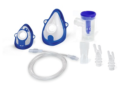 KIT ACCESSORI DI RICAMBIO PER AEROSOL ALVITA 7 PEZZI - farmagiri