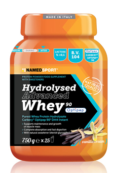 HYDROLYSED ADVANCED WHEY VANILLA CREAM BARATTOLO POLVERE ORALE 750 G - farmagiri