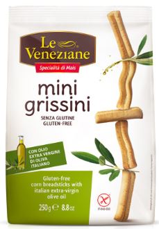 LE VENEZIANE MINI GRISSINI 250 G - farmagiri