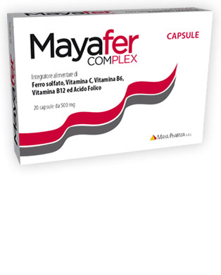 MAYAFER COMPLEX 20 CAPSULE BLISTER 10 G - farmagiri