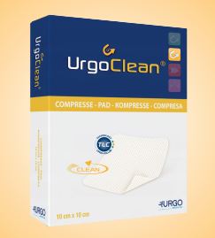 MEDICAZIONE STERILE URGOCLEAN 10X10 CM 5 PEZZI - farmagiri
