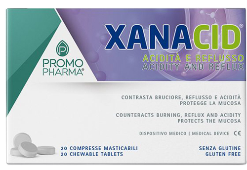 XANACID 20 COMPRESSE MASTICABILI - farmagiri