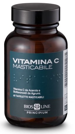 PRINCIPIUM VITAMINA C NATURALE 60 COMPRESSE MASTICABILI 72 G - farmagiri
