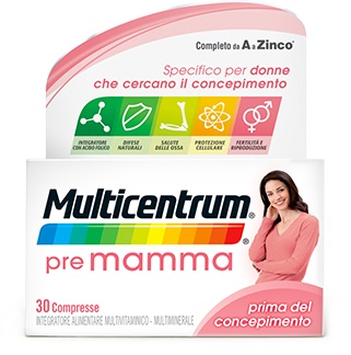 MULTICENTRUM PRE MAMMA 30 COMPRESSE - farmagiri