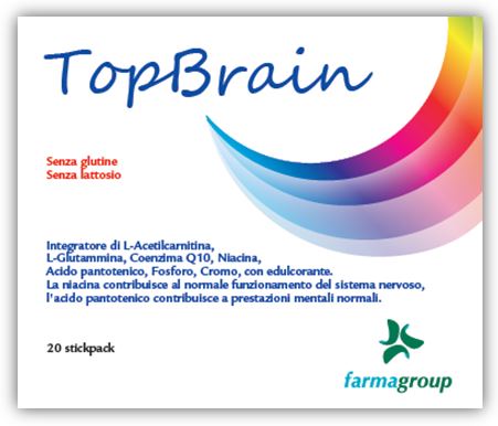 TOPBRAIN 20 STICK 4,5 G - farmagiri
