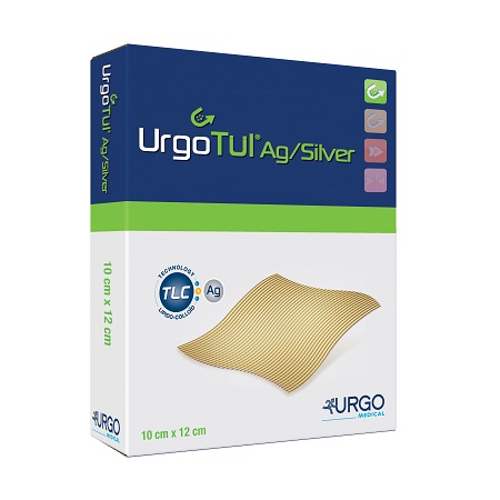 MEDICAZIONE STERILE URGOTUL AG/SILVER 10X12 CM 5 PEZZI - farmagiri