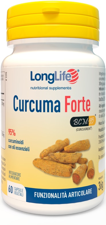 LONGLIFE CURCUMA FORTE 60 CAPSULE VEGETALI - farmagiri