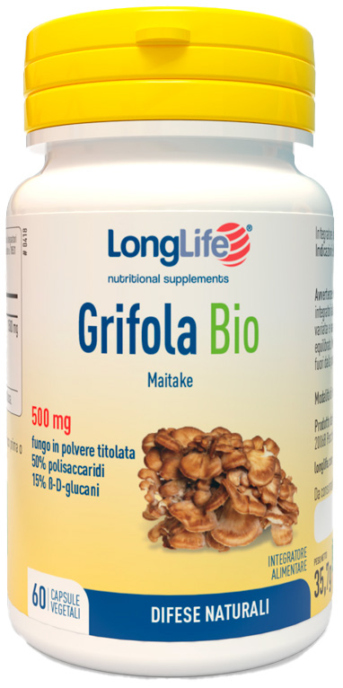 LONGLIFE GRIFOLA BIO 60 CAPSULE VEGETALI - farmagiri