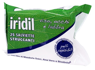 IRIDIL SALVIETTE STRUCCANTI 25 PEZZI - farmagiri