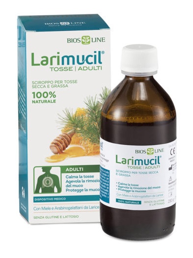 LARIMUCIL TOSSE TOSSE ADULTI SCIROPPO CE 0476V 230 G 175 ML - farmagiri