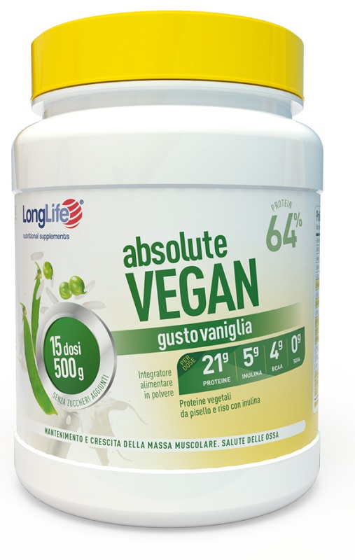 LONGLIFE ABSOLUTE VEGAN 500 G - farmagiri