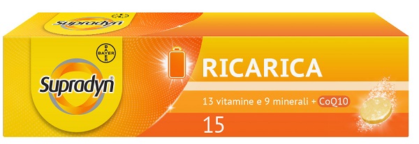 SUPRADYN RICARICA 15 COMPRESSE EFFERVESCENTI - farmagiri