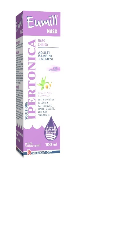 EUMILL NASO SPRAY SOLUZIONE IPERTONICA 100 ML - farmagiri