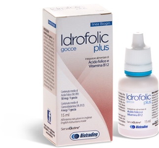 IDROFOLIC PLUS GOCCE 15 ML - farmagiri