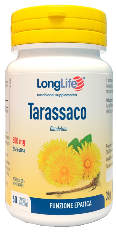 LONGLIFE TARASSACO 60 CAPSULE - farmagiri