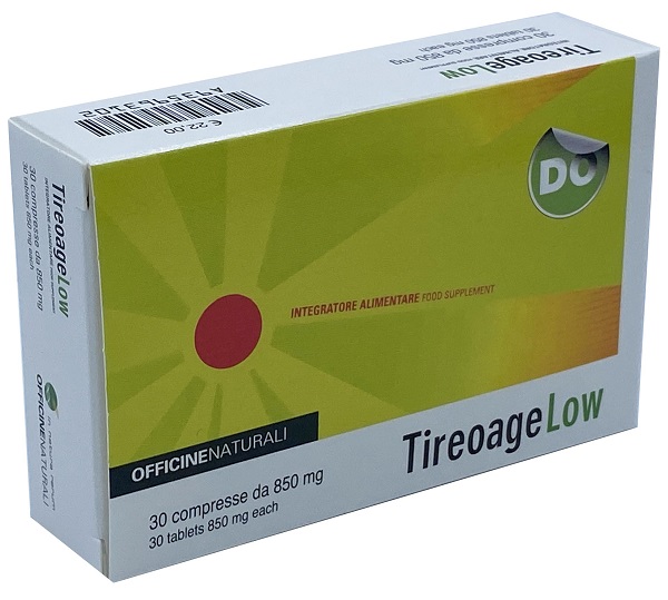 TIREOAGE LOW 30 COMPRESSE 850 MG - farmagiri