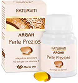 NATURVITI ARGAN PERLE PREZIOSE 60 PERLE DA 300 MG - farmagiri