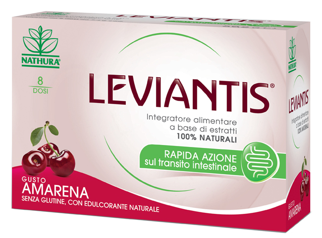 LEVIANTIS SENZA GLUTINE GUSTO AMARENA 8 DOSI / 16 BUSTE - farmagiri