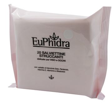EUPHIDRA SALVIETTINE STRUCCANTI 20 PEZZI - farmagiri
