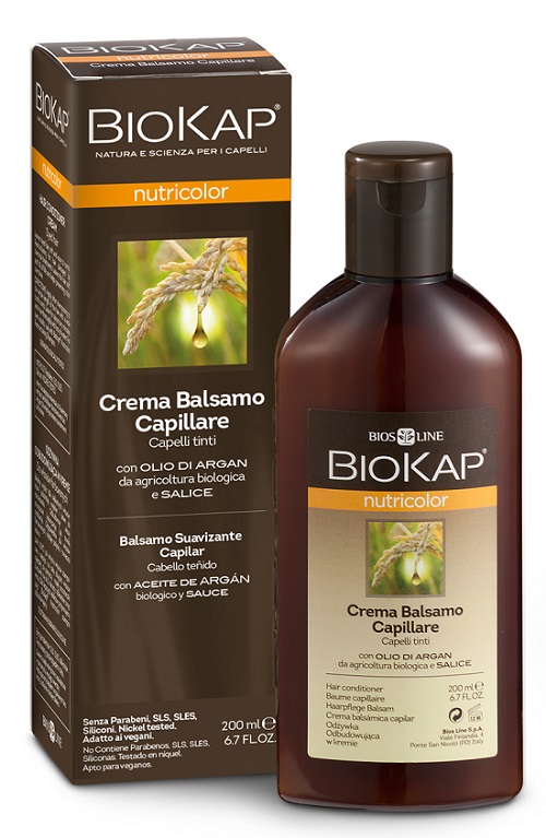 BIOKAP NUTRICOLOR CREMA BALSAMO CAPILLARE 200 ML - farmagiri