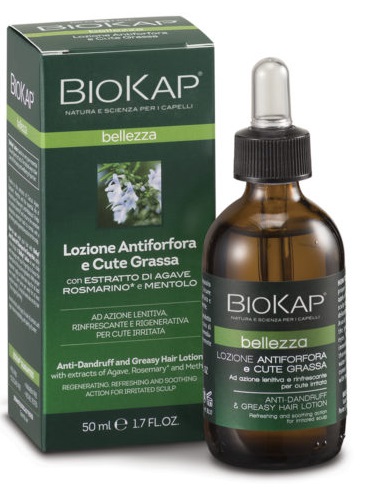 BIOKAP BELLEZZA LOZIONE ANTIFORFORA E CUTE GRASSA 50 ML BIOSLINE - farmagiri