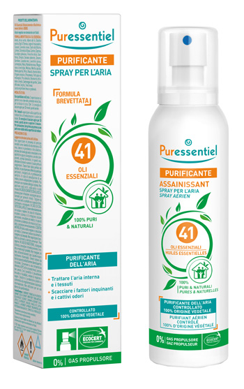 PURESSENTIEL PURIFICANTE SPRAY 41 OLI ESSENZIALI 200 ML - farmagiri