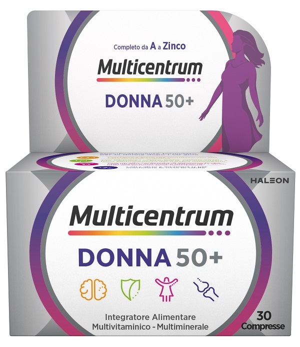 MULTICENTRUM DONNA 50+ 30 COMPRESSE - farmagiri