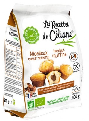 LES RECETTES DE CELIANE MINI MUFFINS ALLA NOCCIOLA 200 G - farmagiri